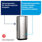 Tork Sensor Seifenspender S4, Edelstahl, fingerabdruckresistent – Ansicht 5