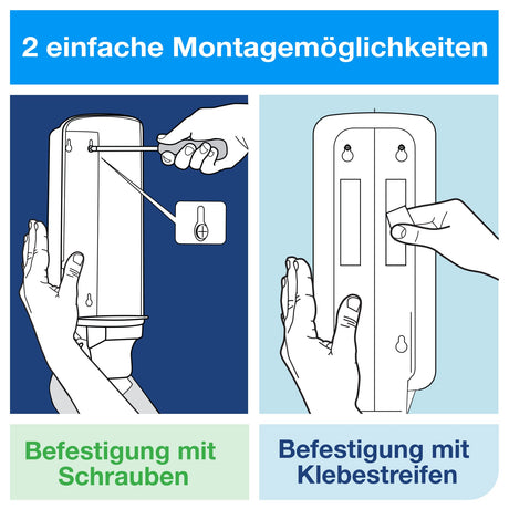 Tork Schaumseifen- und Händehygienespender S4, gebürsteter Edelstahl – Ansicht 5