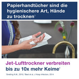 Tork Matic Sensor-Papierspender H1, berührungslos, Edelstahl – Ansicht 2
