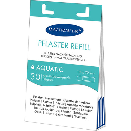 Actiomedic EasyAid AQUATIC Pflasterstrips, 19 x 72 mm – wasserabweisend für empfindliche Haut – Ansicht 3