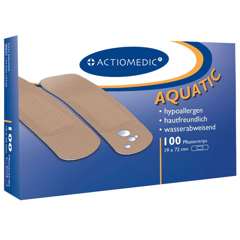 Actiomedic AQUATIC Pflasterstrips, wasserabweisend und hypoallergen – Ansicht 2