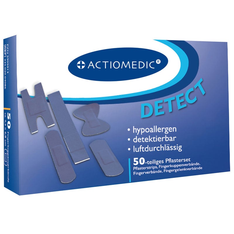 Actiomedic DETECT+ ELASTIC Pflasterset detektierbar, elastisch und hypoallergen – Ansicht 2