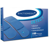 Actiomedic DETECT Pflasterstrips, blau – detektierbar, elastisch und einzeln versiegelt – Ansicht 3