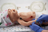 Erler-Zimmer Baby C.H.A.R.L.I.E. Simulator Modell zur neonatalen Wiederbelebung mit EKG