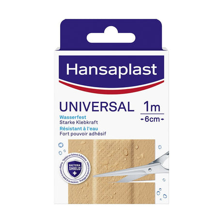 Hansaplast Universal Pflaster Meterware 1 m x 6 cm – Verpackung