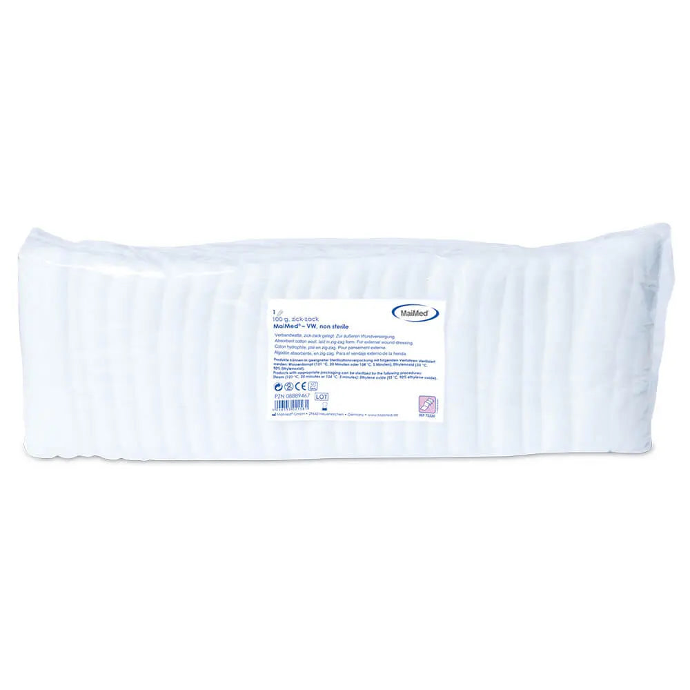 MaiMed® Verbandwatte zick zack (BW)