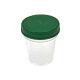Romed Urinbecher 100 ml mit Twist-Off-Deckel grün 1 Stück