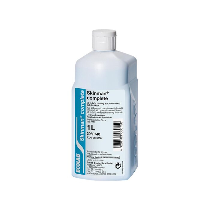 ECOLAB Skinman® complete Händedesinfektion 1 Liter Euroflasche