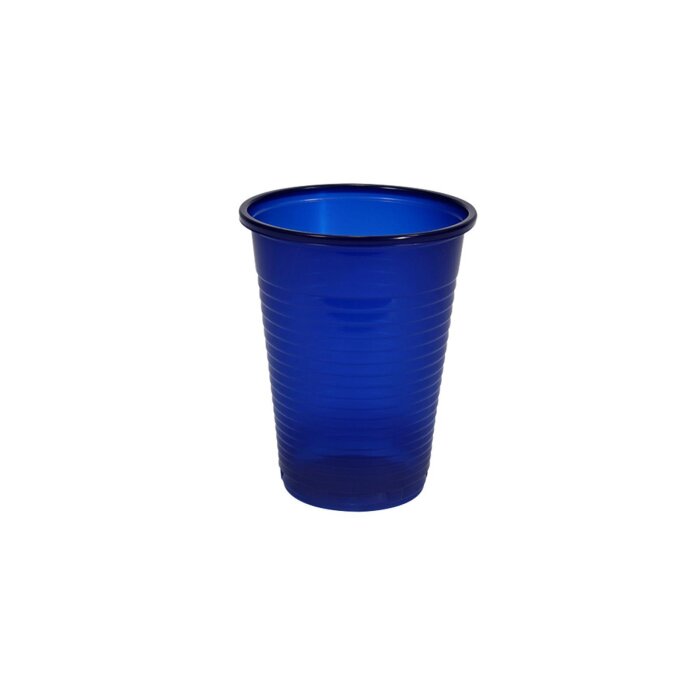 TOP CUPS Mundspülbecher 100 Stück 180 ml blau