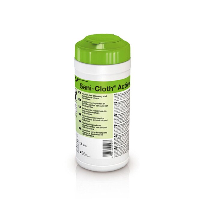 Ecolab Sani-Cloth® Active Flächendesinfektionstücher 200 Tücher Spenderbox