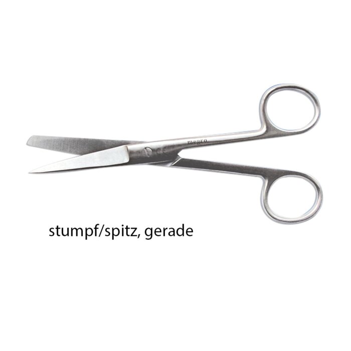 megro chirurgische Schere 14,5 cm gerade spitz/stumpf