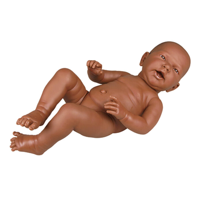 Erler-Zimmer Eltern Übungsbaby männlich dunkle Hautfarbe 2,4kg