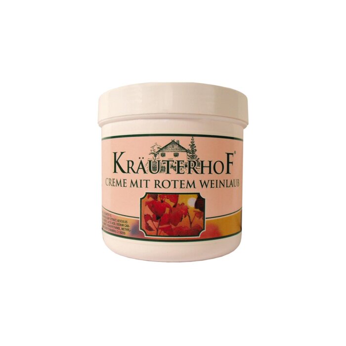 #ASAM Kräuterhof Creme mit rotem Weinlaub 100 ml
