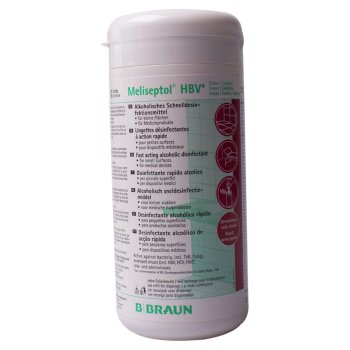 B. Braun  Meliseptol® HBV-Tücher Spenderbox 100...