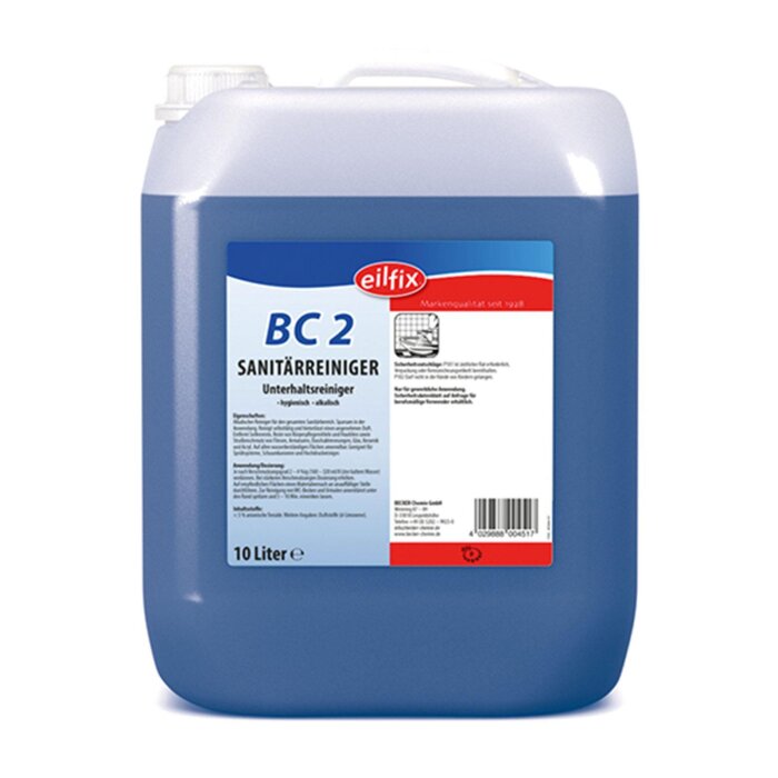 Becker Eilfix® BC2 Sanitärreiniger alkalisch 10 Liter