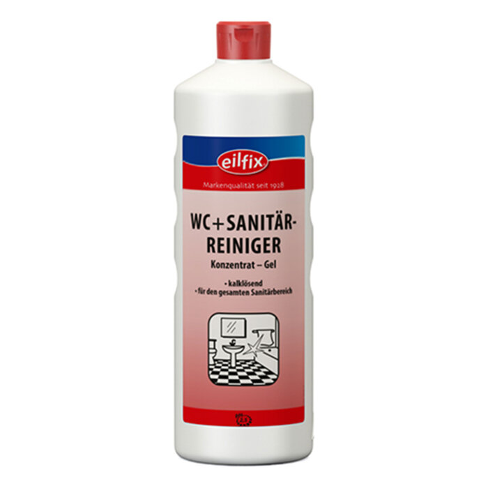 Becker Eilfix® WC- und Sanitärreiniger Gel rot 1 Liter