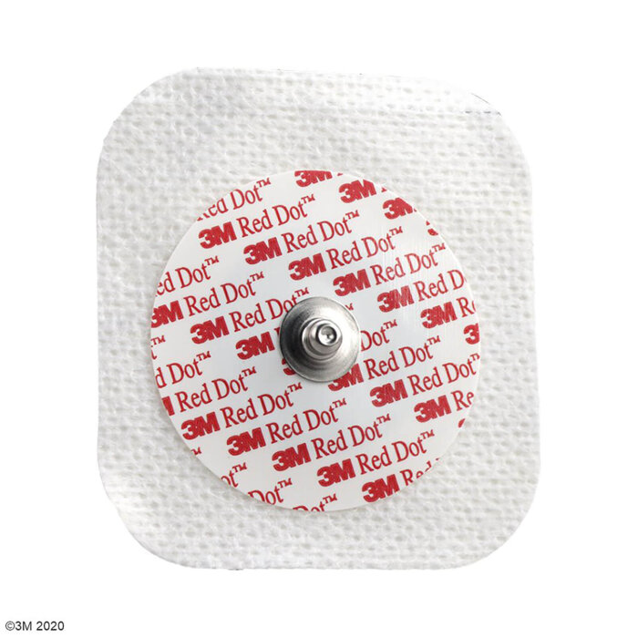 3M Red Dot Soft Cloth Überwachungs- elektroden 5,1 x 5,5 cm (50 Stck.)