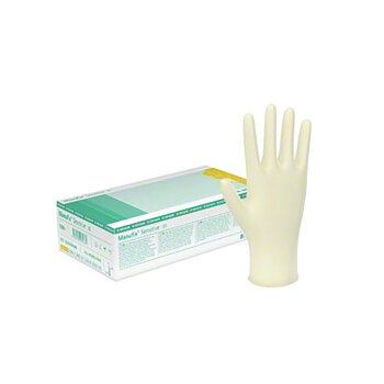 B.Braun Manufix Sensitive U.-Handschuhe, PF Latex, mittel...