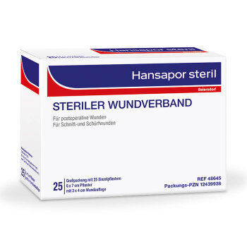Beiersdorf Hansapor steril Wundverband